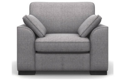 Heart of House Lincoln Fabric Chair - Ash